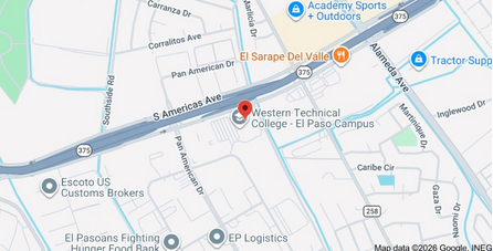 Map to our location
